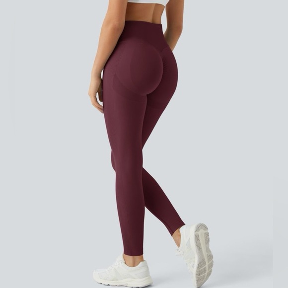 Halara Seamless Flow High Waisted Butt Lifting Leggings Size Small - Picture 3 of 7